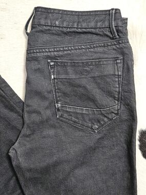 ONASSIS Brand Designer Men's Skinny Jeans in Charcoal Gray - 31x32